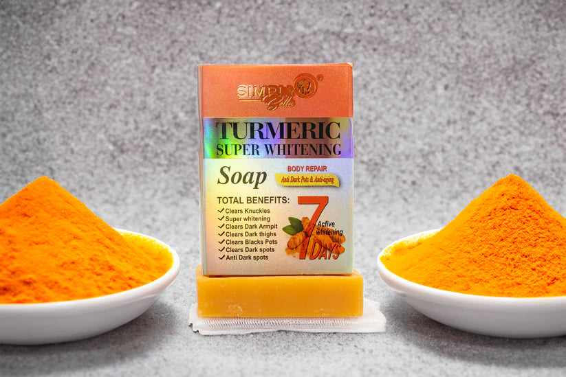 Simply Bella Turmeric & Lemon Soap With Sponge