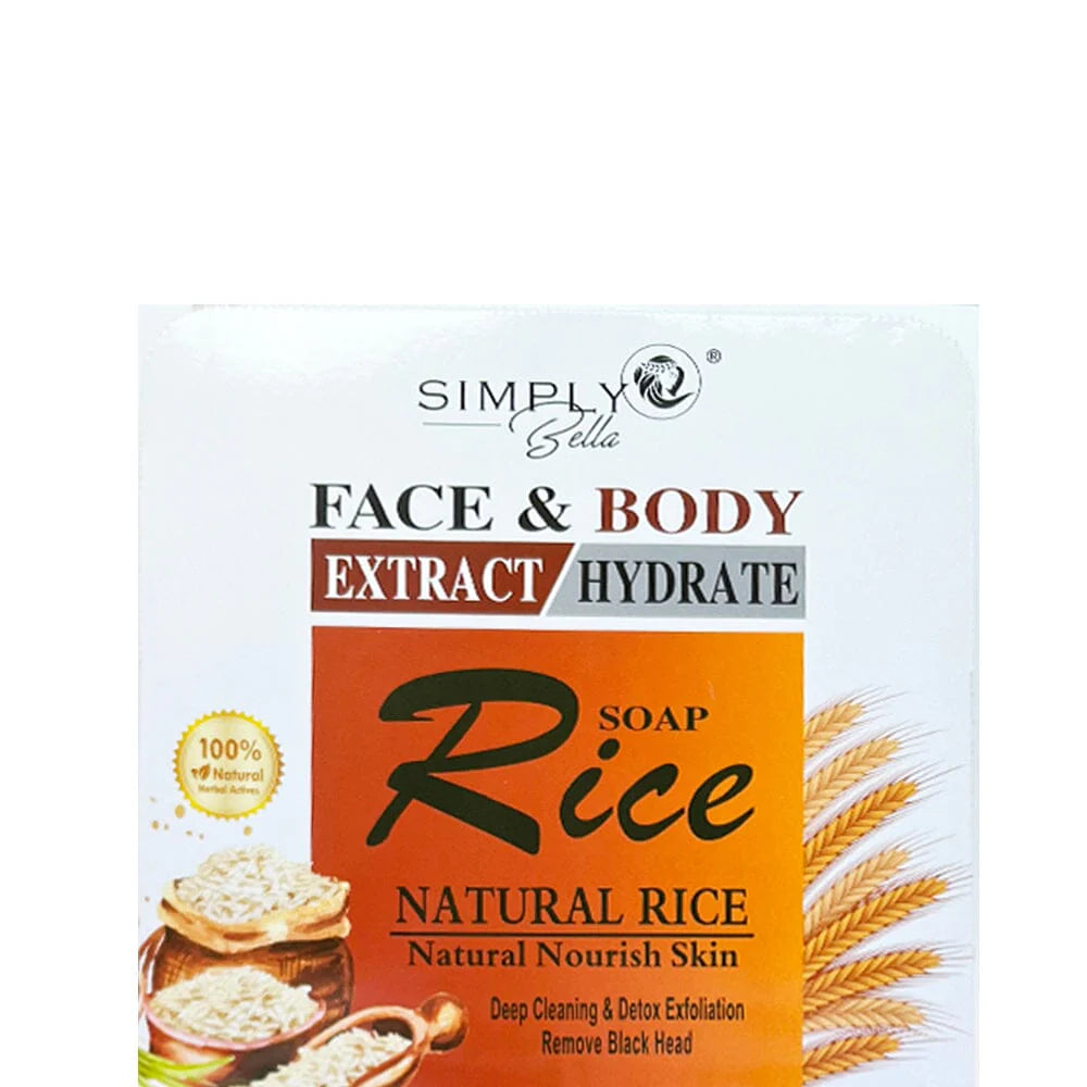Simply Bella Rice Natural Nourish Soap