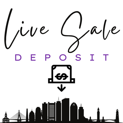 Live Sale Deposit $5