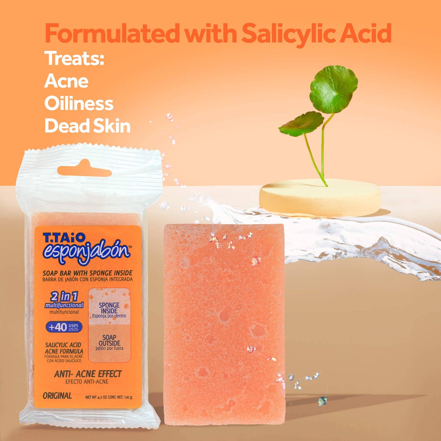 EsponJabon Salicylic Acid, Anti-Acne Effect