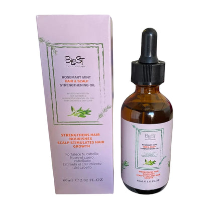 Rosemary Mint Hair & Scalp Strengthening Oil