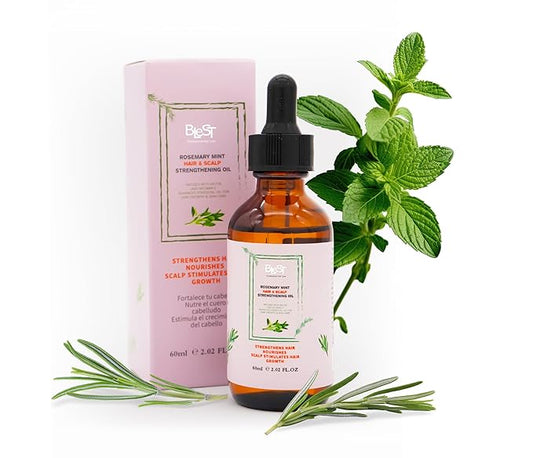Rosemary Mint Hair & Scalp Strengthening Oil