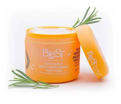 Blest Rich Curls Deep Conditioning Hair Mask With Rosemary Oil