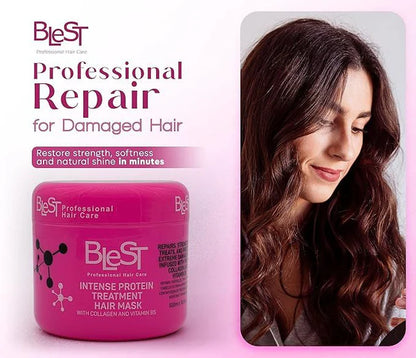 Blest Intense Protein Hair Mask with Collagen & B5