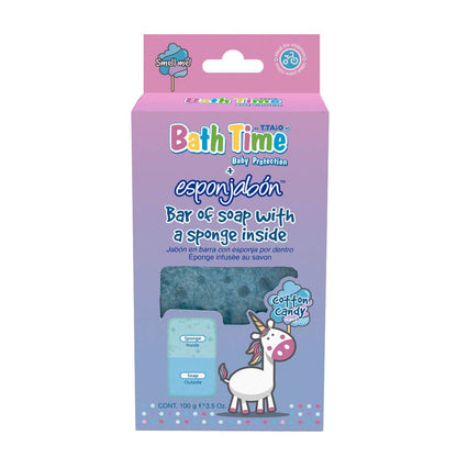 Cotton Candy Scented Soap Sponge