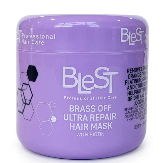 Blest Brass Off Ultra Repair Hair Mask With Biotin