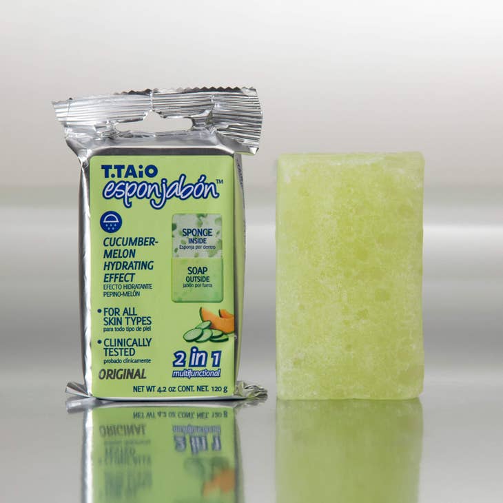 Esponjabon Cucumber Melon Sponge Soap