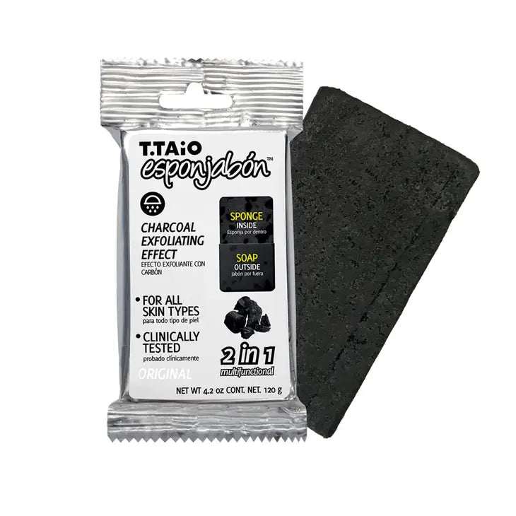 Esponjabon Charcoal Sponge Soap