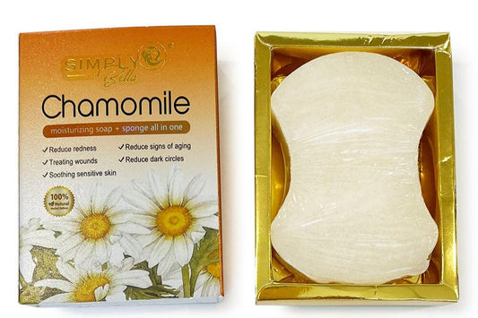 Chamomile Moisturizing Soap + Spone All in One