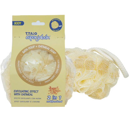 Esponjabon Bath Loofah with Oatmeal Soap