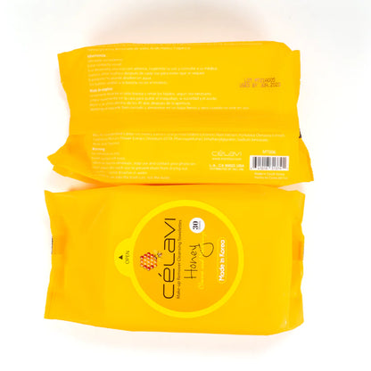 Celavi Honey Cleansing Wipes