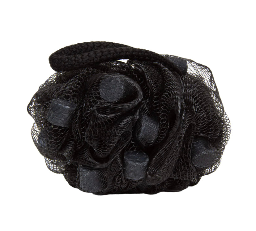 Esponjabon Bath Loofah with Charcoal Soap