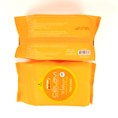 Celavi Vitamin C Cleansing Wipes