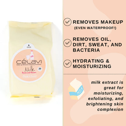 Celavi Milk Cleansing Wipes