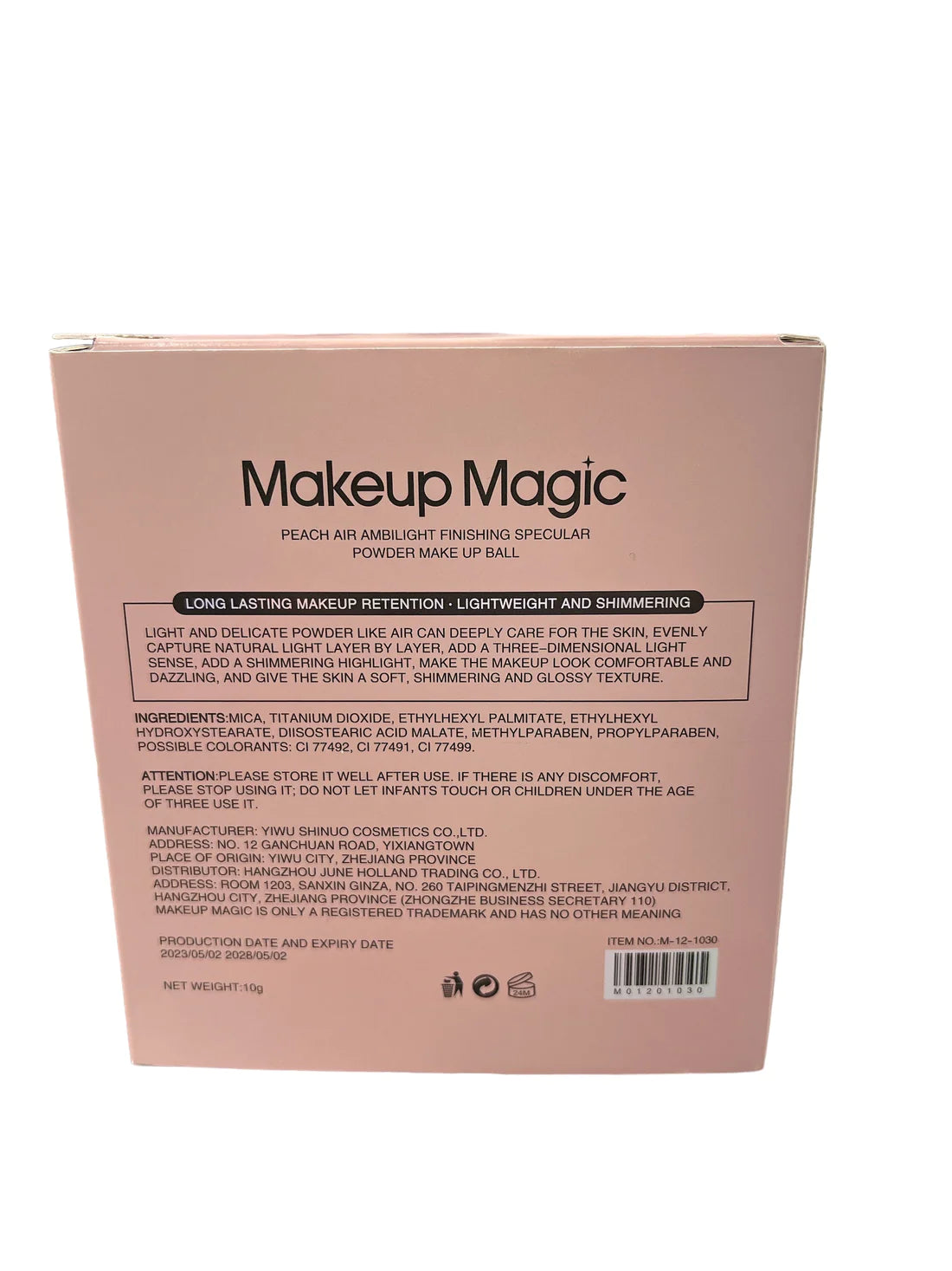 Makeup Magic Powder Glitter Ball