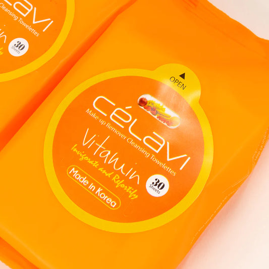 Celavi Vitamin C Cleansing Wipes