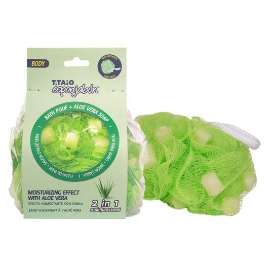 Esponjabon Bath Loofah with Aloe Vera Soap