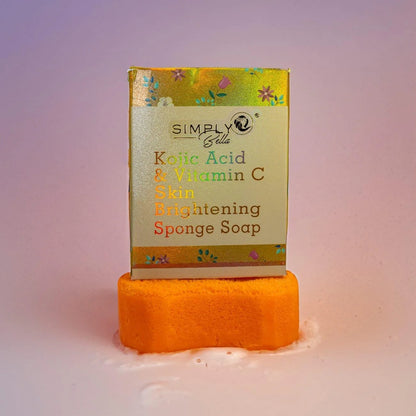 Kojic Acid & Vitamin C Skin Brightening Soap With Sponge