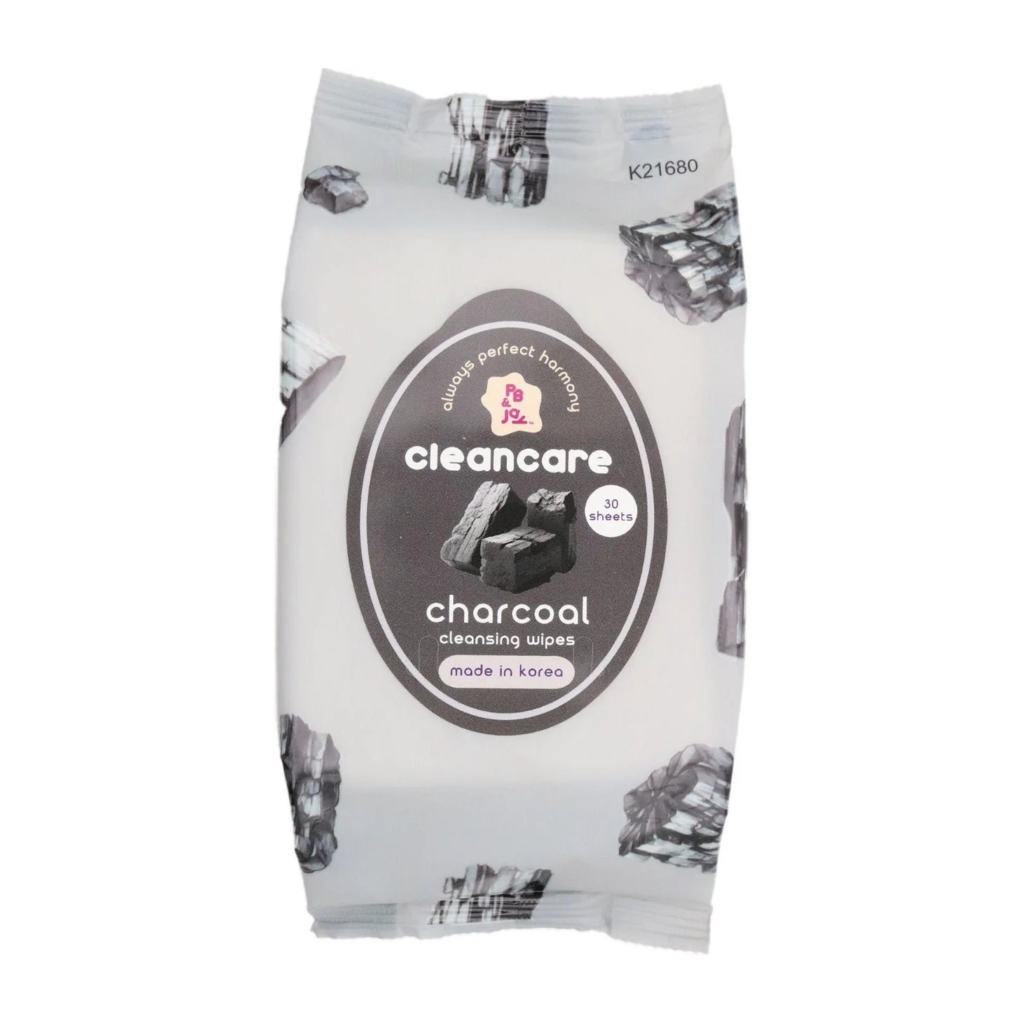 PB & J CleanCare Charcoal Cleansing Wipes