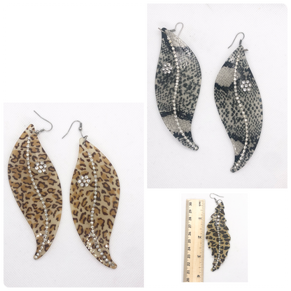 Animal Print Earrings